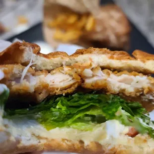 Fried chicken sandwich