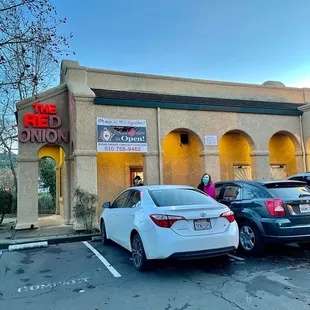 Front facade. Parking might be slightly difficult at times.