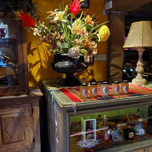 An entrance display