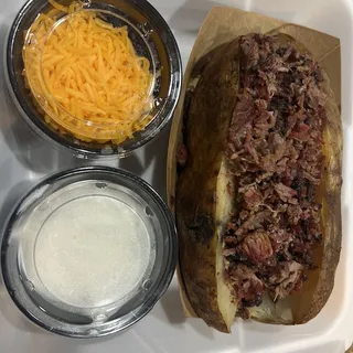 Potato Stuffed with Brisket