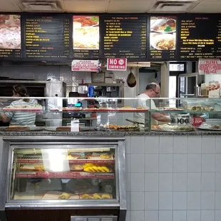 the inside of the restaurant