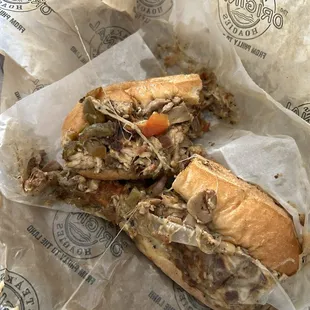 Chicken cheesesteak