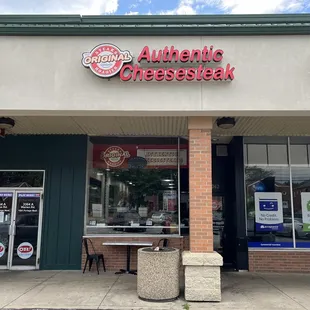 Restaurant store front