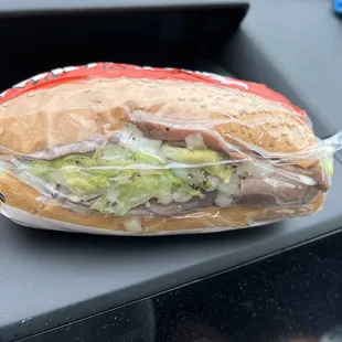 Roast beef sub