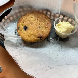 Grilled Muffin of the Day- blueberry