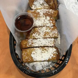 French Toast Sticks: kids menu