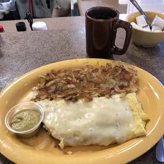 King's Highway Pastrami Omelette