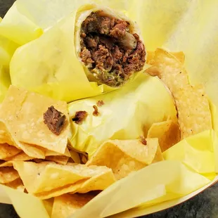 Carne Asada burrito