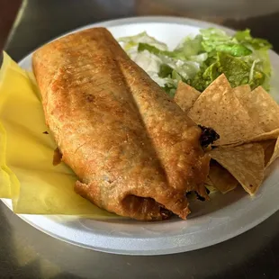 Chimichanga burrito
