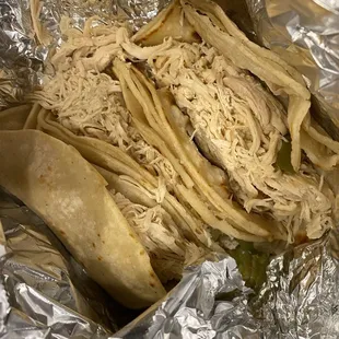 Chicken tacos