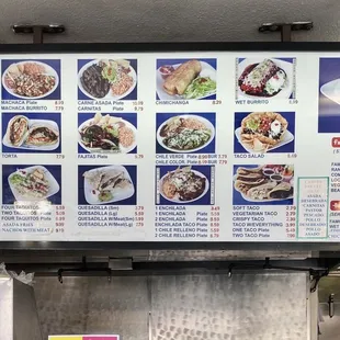 Menu.