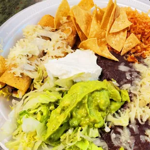 Taquitos platter