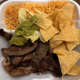 Carne Asada Plate