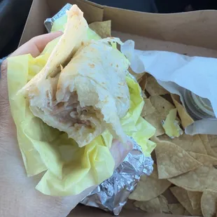 Bean and Cheese Burrito