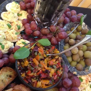 Italian appetizers for Melinda&apos;s family.