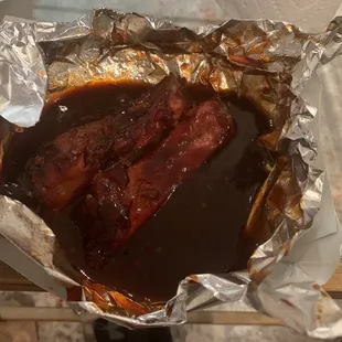 BBQ Baby Back Ribs Dinner