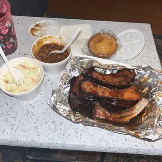 Texas Style Ribs Dinner