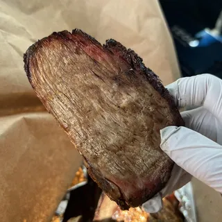 Sliced Smoked Beef Tri Tip Dinner