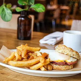 brunch egg sandwich