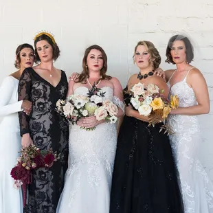 All the brides.