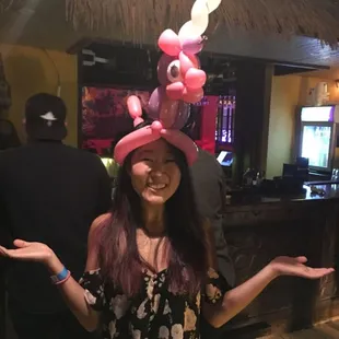My balloon unicorn