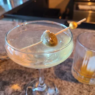 Good olives on the martini