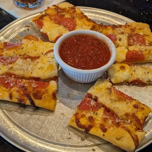 pizza, food