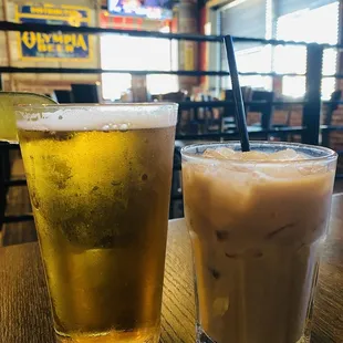 Estrella Jalisco (Beer)  Salted caramel White Russian