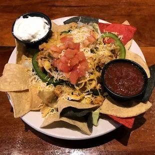 Lunch Size Chicken Taco Salad - Mmm!