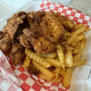 chicken tender basket