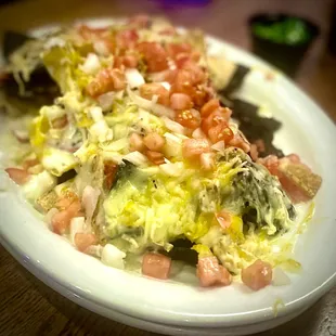 a plate of food
