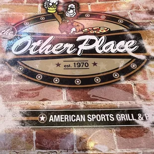 A big menu awaits you!
