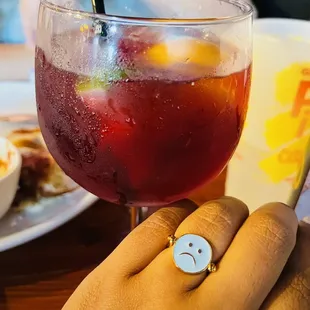 Raspberry Sangria