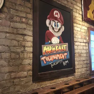 a picture of mario kart tournament