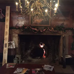 First floor fireplace. Very Cozy.