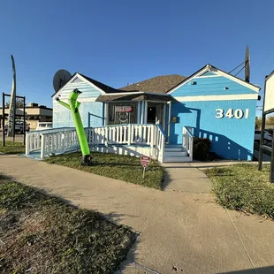 Front of the building