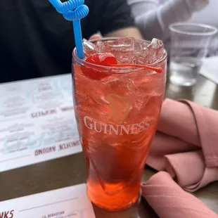 The original Mocktail: Shirley Temple