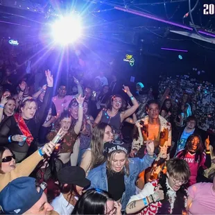 Crowd from a dance night