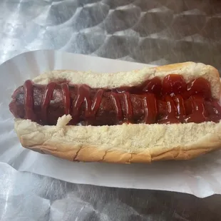 Angus beef super dog