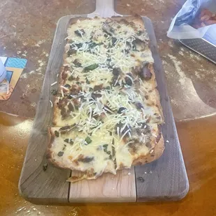 Brisket Flat Bread Pizza