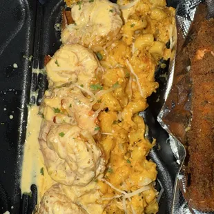 Lobster Mac &amp; Cheese with Shrimp