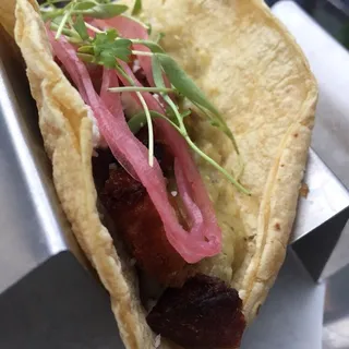 Crispy Pork Belly Tacos