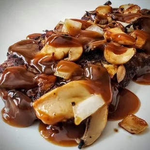 Hamburger Steak that is literally farm raised in the same county it is cooked in.