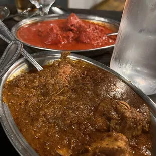 a plate of food with meat and sauce
