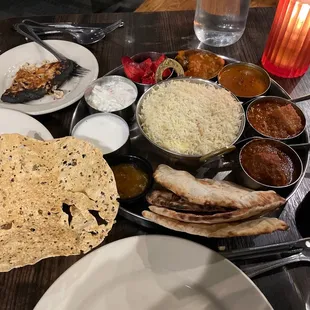Non vegetarian thali