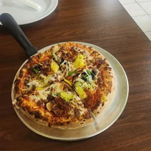 Personal Pizza with everything