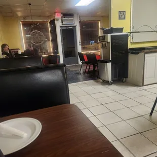 Front door and more seating