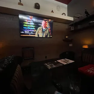 Smoking room is available for meetings on weekdays