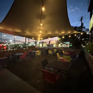 Patio/ music/tvs