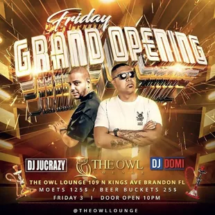 friday&apos;s grand opening